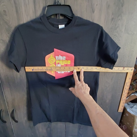 Price is Right T Shirt Size XS S TShirt Cotton Drew Carey T-shirt Tee Black - Picture 5 of 7